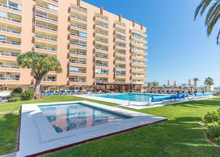 Key-wise La Mar Sala Primera Linea De Playa Con Parking Incluido Y Piscinas דירה